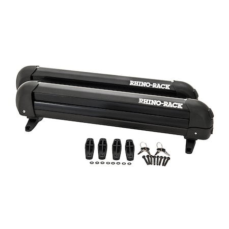 Rhino-Rack Ski and Snowboard Carrier, 4 Skis or 2 Snowboards 574